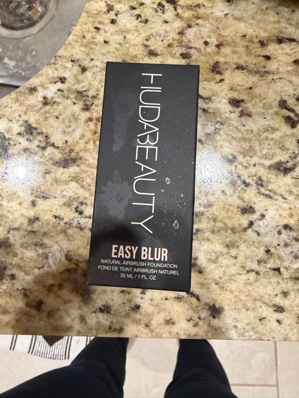 Huda beauty easy blue foundation shade 200b